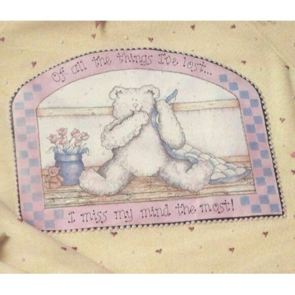 Full Color Iron-On Transfer Bear Design By Darlene Hunter - Picture 2 of 2